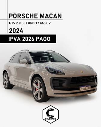 PORSCHE MACAN 2.9 V6 BITURBO GASOLINA GTS PDK